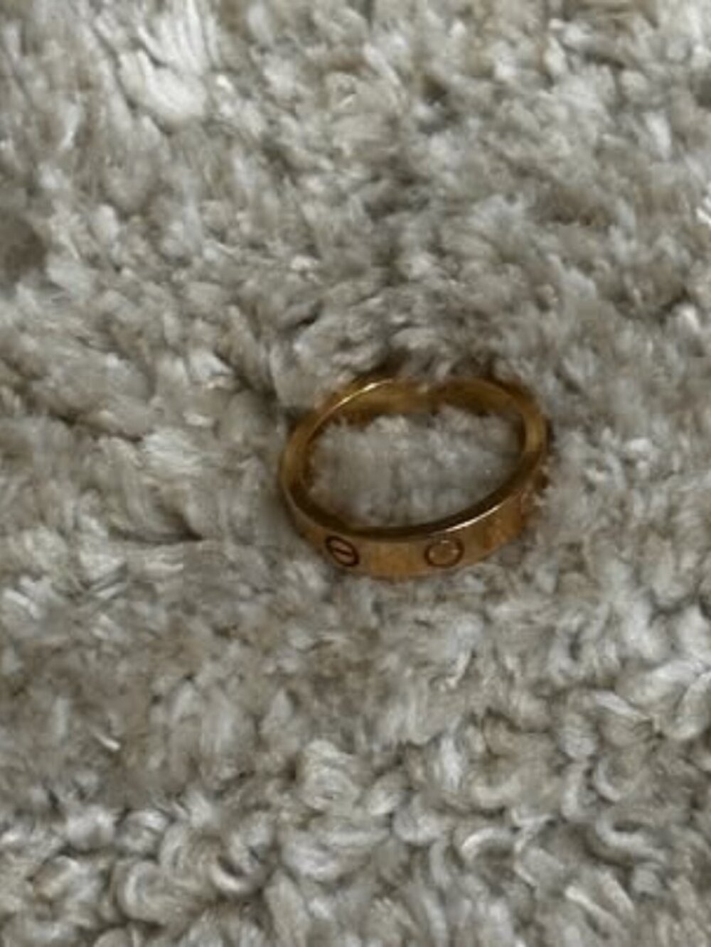 Cartier Love Ring - Size 50, Rose Gold